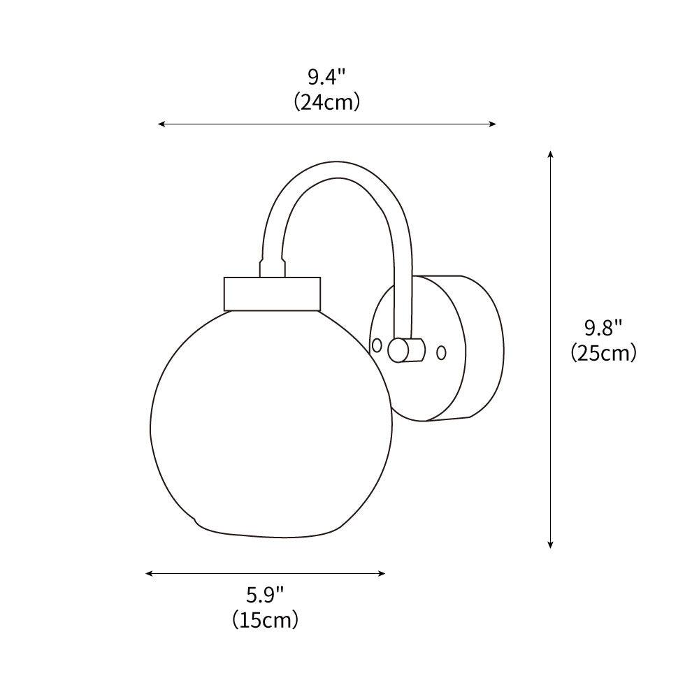 Loa Wall Lamp 5.9"