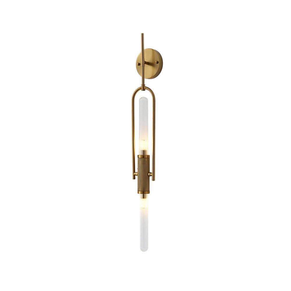 Long Arc Glass Wall Lamp