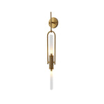 Long Arc Glass Wall Lamp