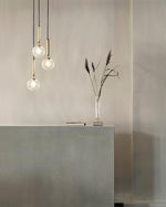 Luna Orb Pendant Swag Light 5.9"