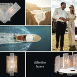 LUNEA 44" W Oblong Pendant