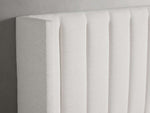 Wyller Channel-Stitched Bed with High Footboard