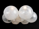 Modern Forms Cosmic 7-Light Black Glass LED Globe Pendant