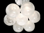 Modern Forms Cosmic 7-Light Brushed Nickel Glass LED Globe Pendant