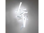 Modern Forms Chaos 12-Light Brushed Aluminum Silver LED Pendant