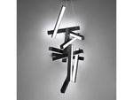 Modern Forms Chaos 12-Light Black LED Pendant