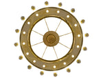 Meyda Brass With Steel Cylinder Pendant