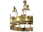 Meyda Brass With Steel Cylinder Pendant