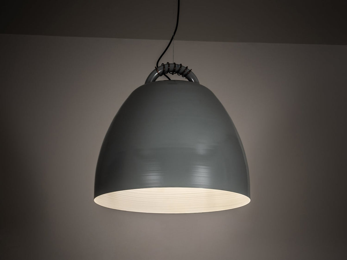 Meyda Gravity 3-Light Grey LED Bell Pendant
