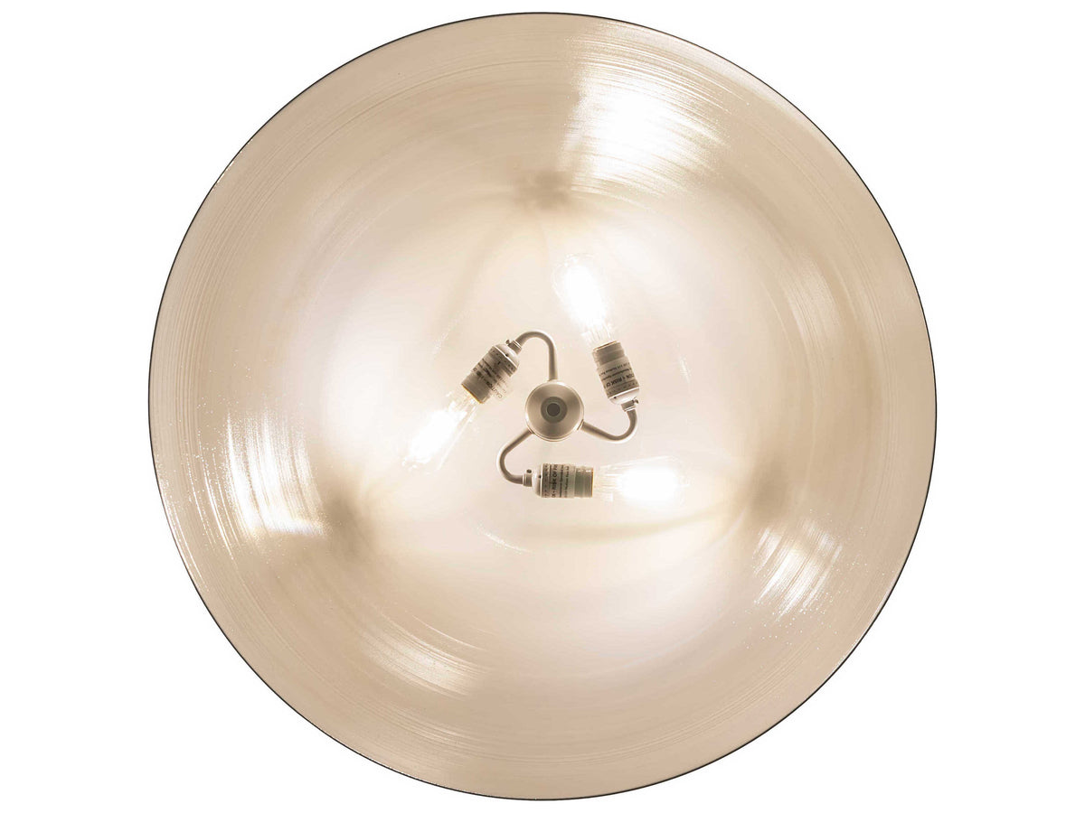 Meyda Gravity 3-Light Grey LED Bell Pendant