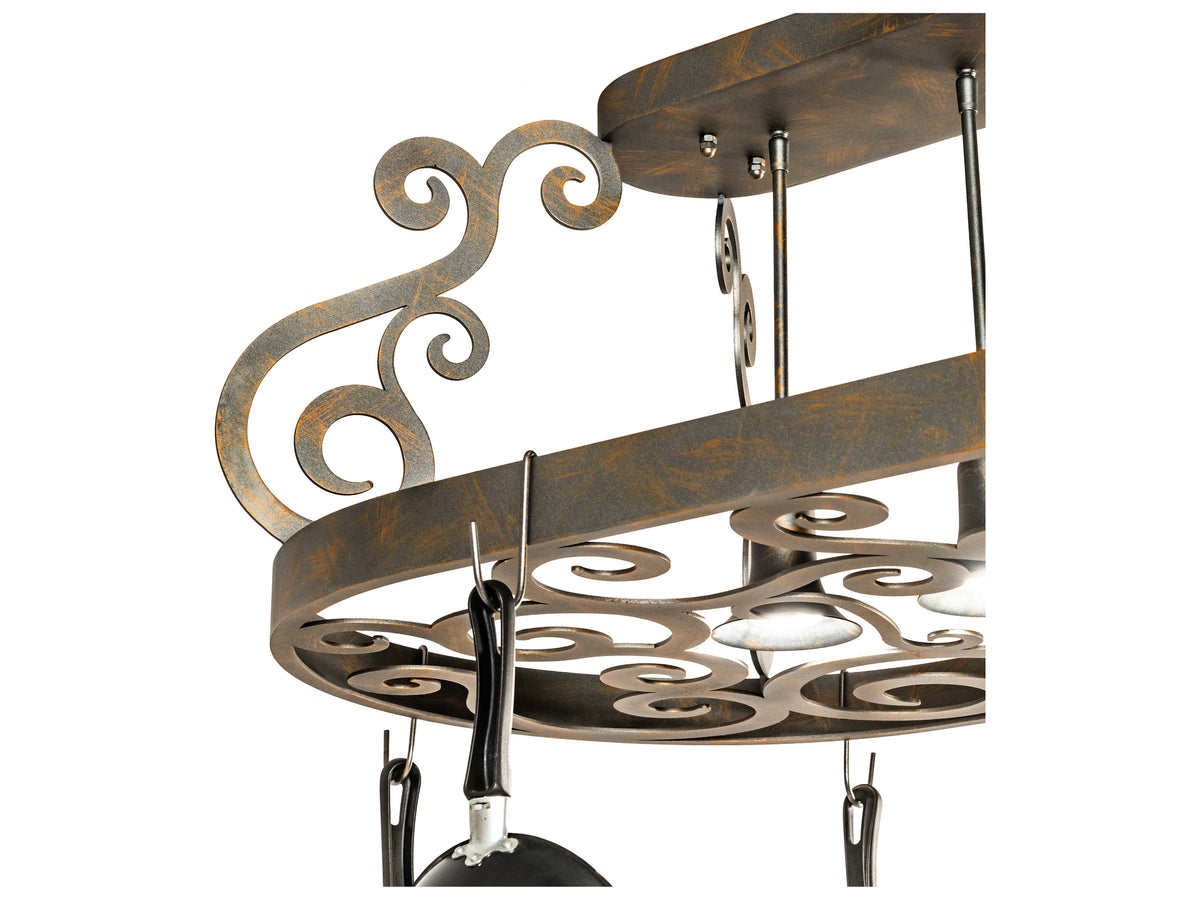 Meyda Neo 4-Light Bronze Brown Island Pendant