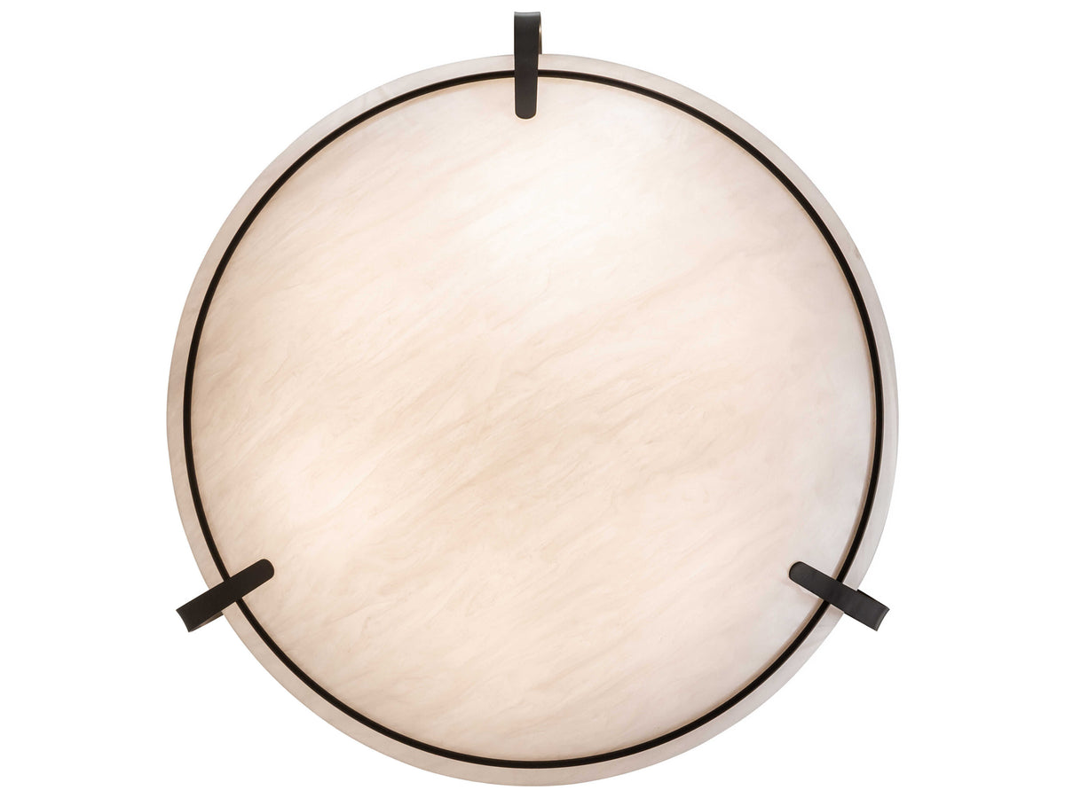 Meyda Sadie 6-Light Bronze White Bowl Pendant