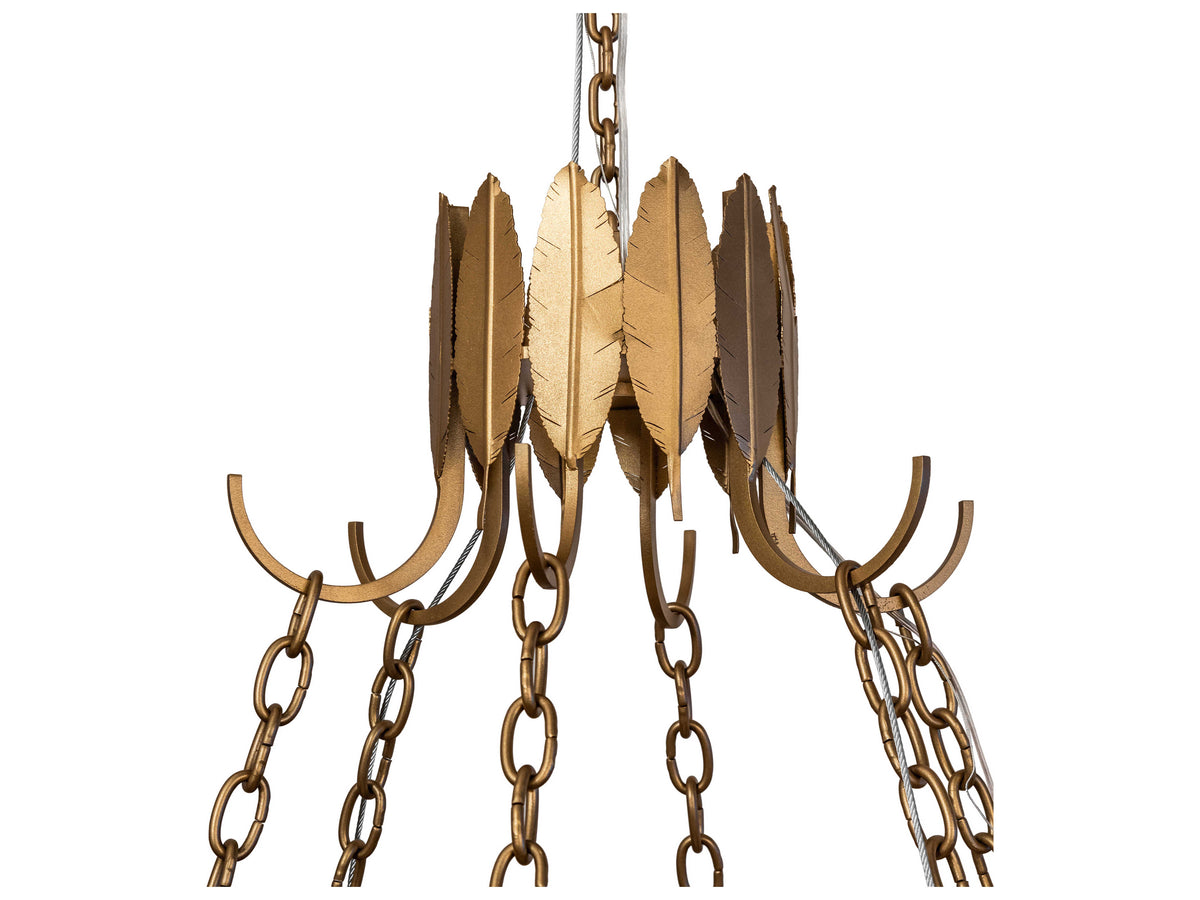 Meyda 12-Light Gold Pendant