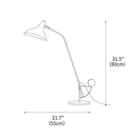 Mantis Arm Table Lamp 21.7"
