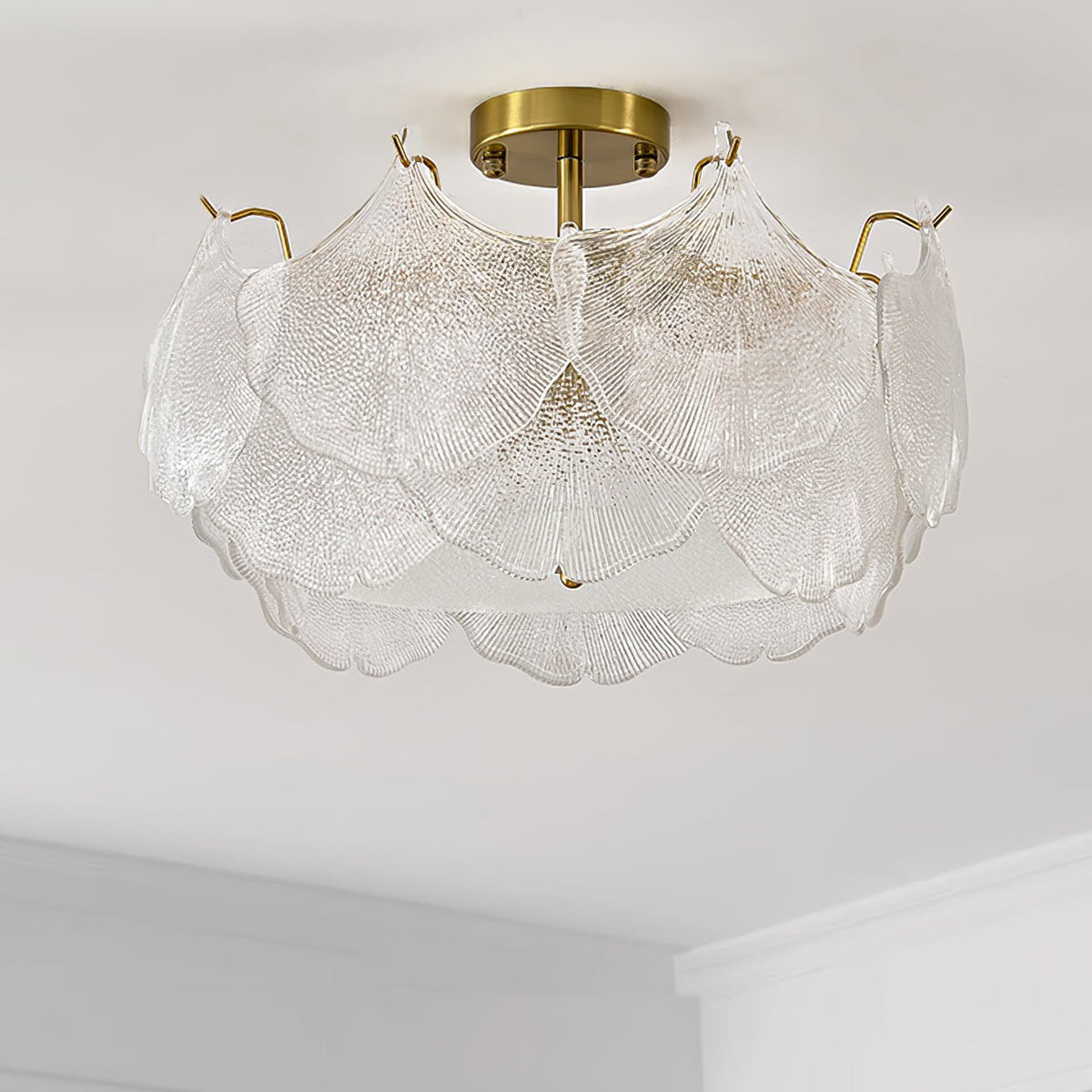 Maple Leaf Cluster Ceiling Light