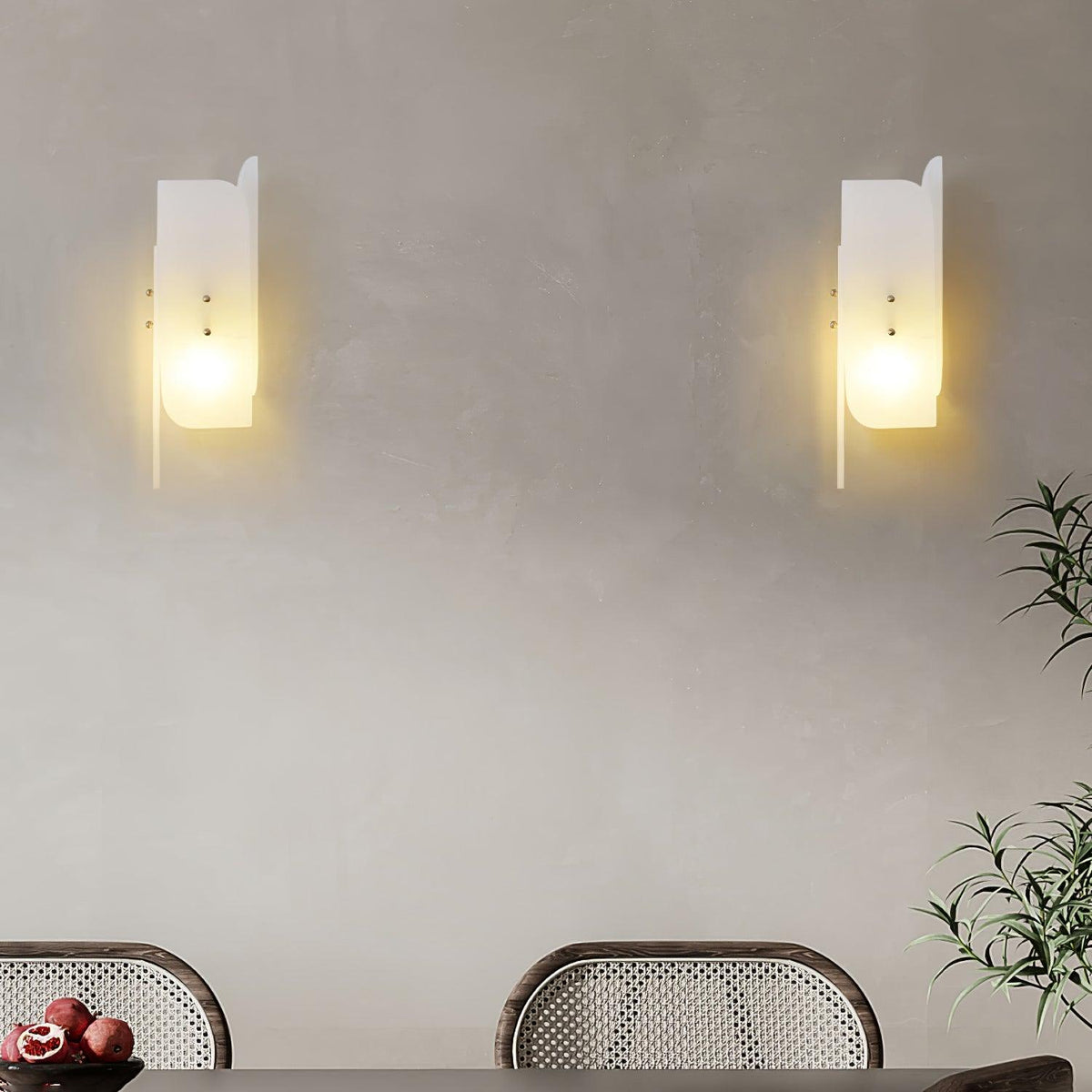 Megalith Alabaster Wall Light 5.9"