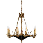 Metropolitan Lighting Vintage 28 Inch 8 Light Chandelier Cp158867