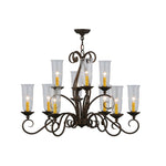 Meyda Lighting 36 Inch 10 Light Mini Chandelier Cp247919