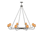 Meyda Lighting Brach Ring 62 Inch 8 Light Chandelier Cp13376