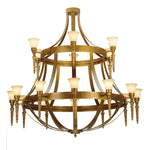Meyda Lighting Lubovich 72 Inch 18 Light Chandelier Cp18577