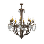 Meyda Lighting 38 Inch 8 Light Chandelier Cp249538