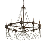 Meyda Lighting Marcie 60 Inch 4 Light Chandelier Cp744499