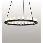 Meyda Lighting Loxley 60 Inch Chandelier Cp744614