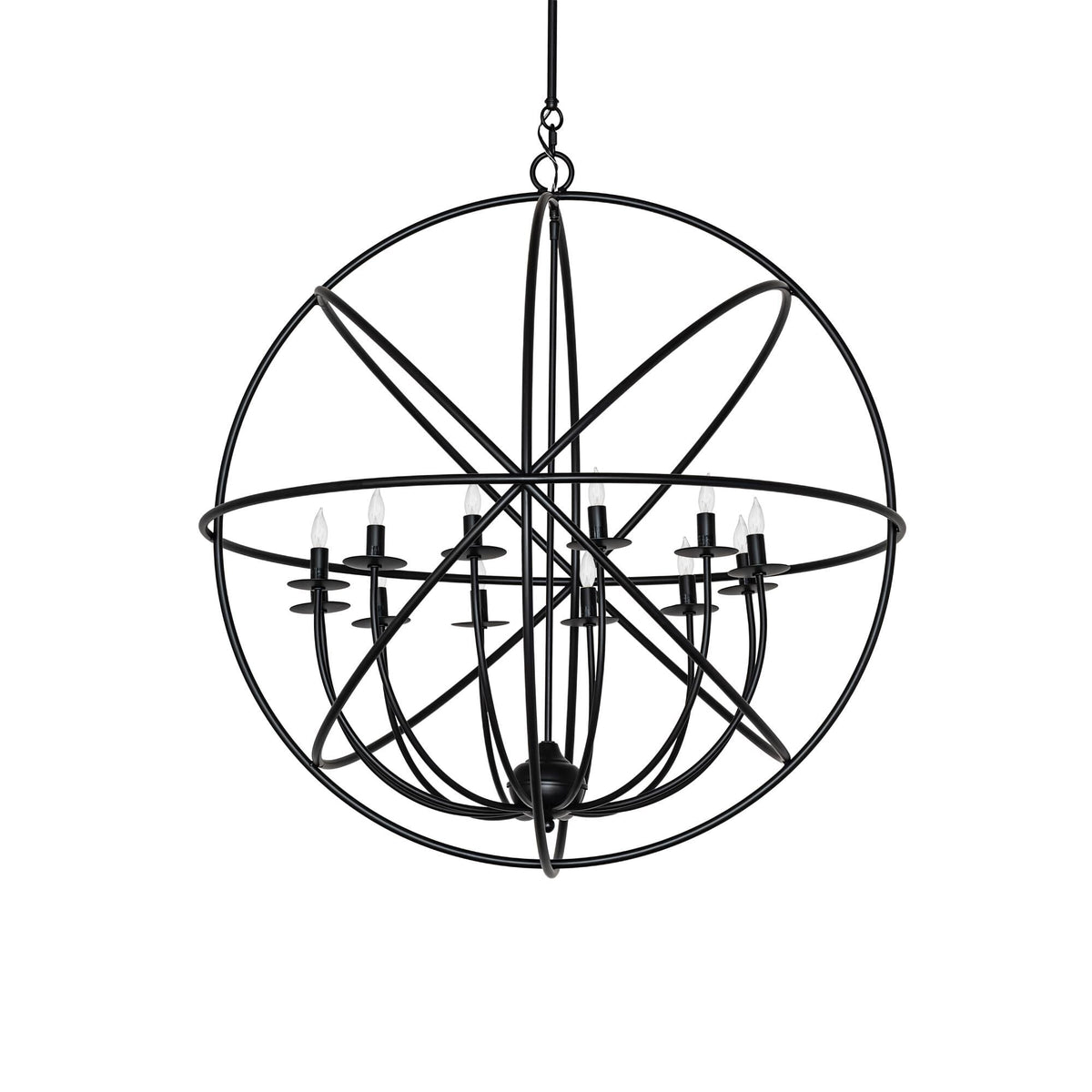 Meyda Lighting Atom Enerjisi 36 Inch 12 Light Chandelier Cp779799