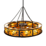 Meyda Lighting Oak Leaf 56 Inch 10 Light Chandelier Cp779845