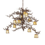 Meyda Lighting Pine Branch 48 Inch 12 Light Led Chandelier Cp779796
