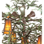 Meyda Lighting Pine Branch 62 Inch 15 Light Chandelier Cp779807