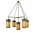 Meyda Lighting Fulton Englewood 71 Inch 5 Light Chandelier Cp97886