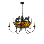 Meyda Lighting Big Dogs 32 Inch 3 Light Chandelier Cp119394