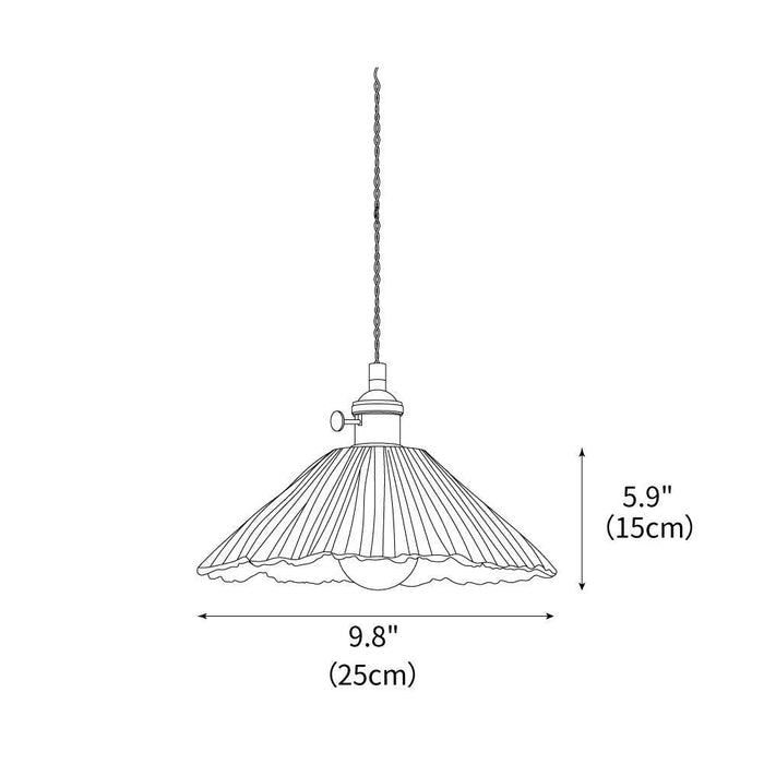 Microcement Pendant Lamp