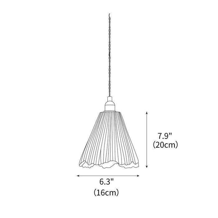 Microcement Pendant Lamp