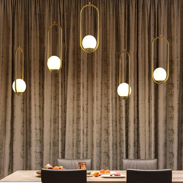 Mila Brass Pendant Lamp