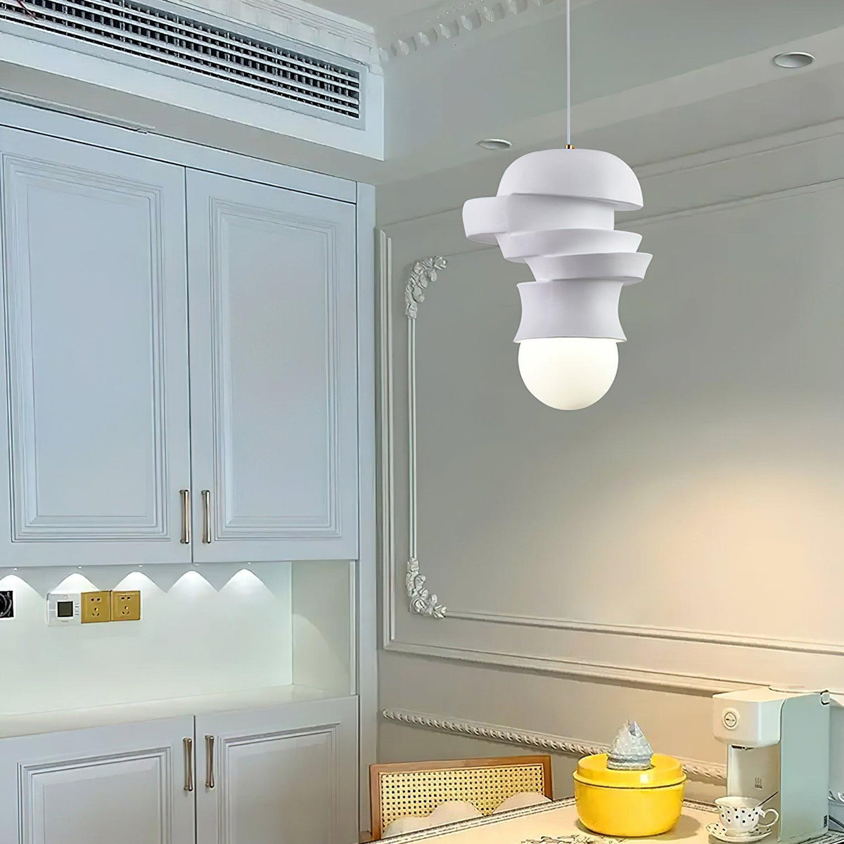 Milk White Blend Pendant Light
