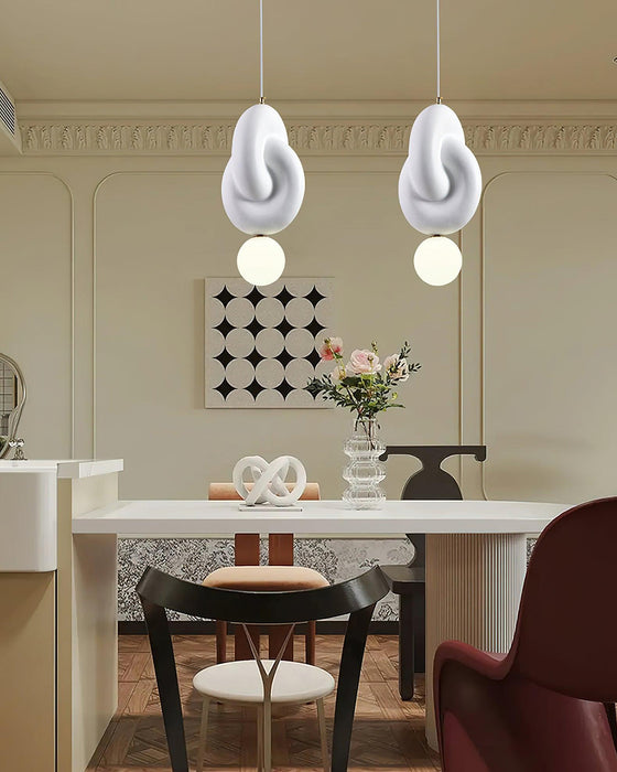 Milk White Blend Pendant Light