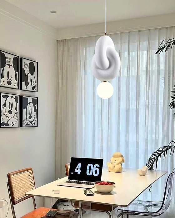 Milk White Blend Pendant Light