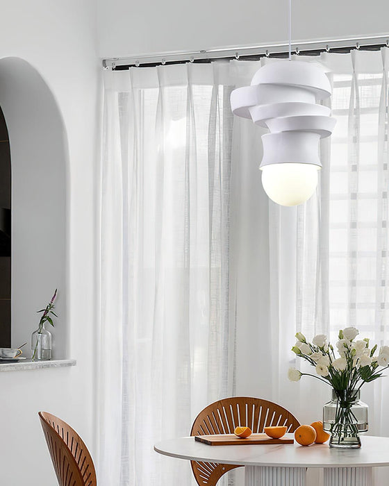 Milk White Blend Pendant Light
