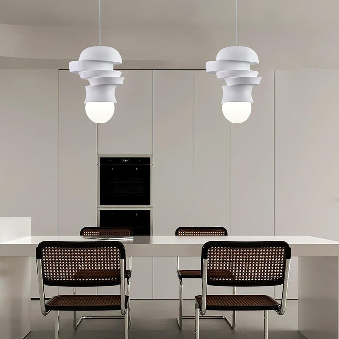 Milk White Blend Pendant Light