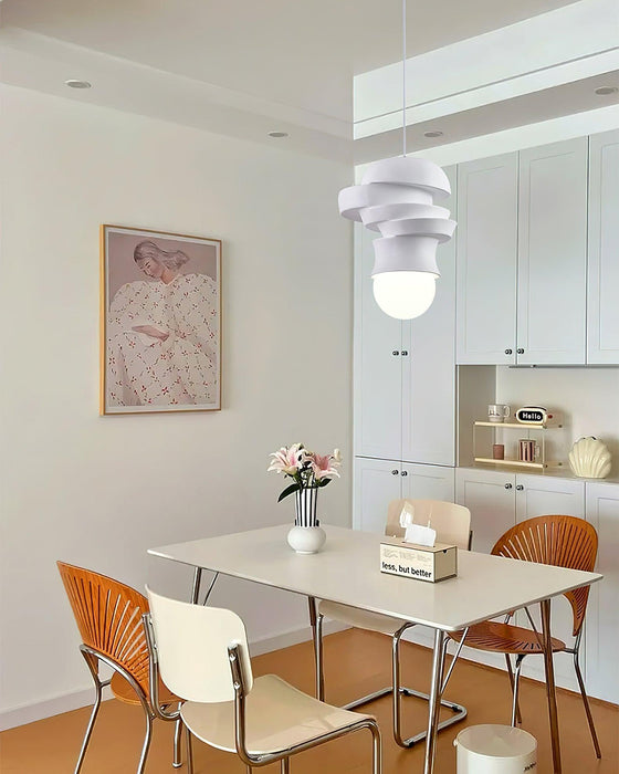 Milk White Blend Pendant Light