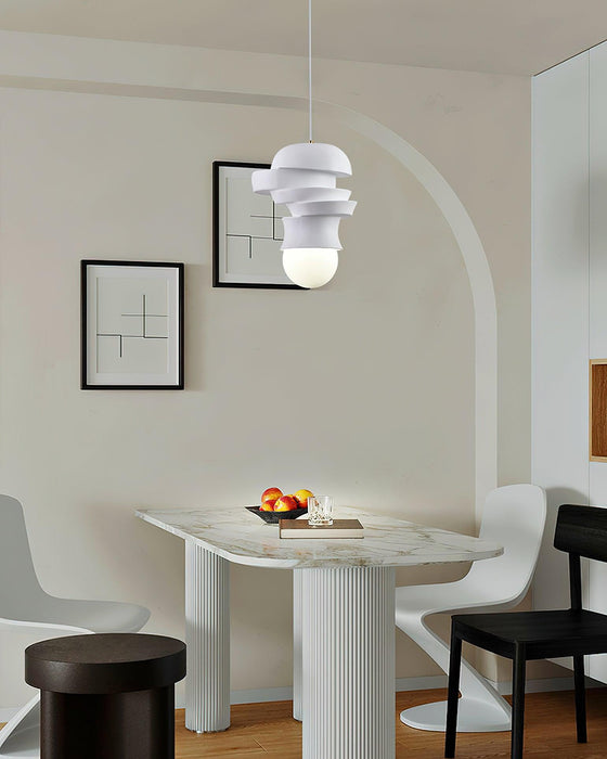 Milk White Blend Pendant Light