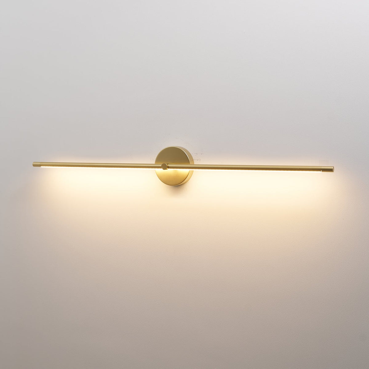 Minimalist Linear LED Plug-in Wall Lamp