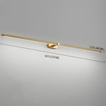 Minimalist Linear Rechargeable Wall Lamp