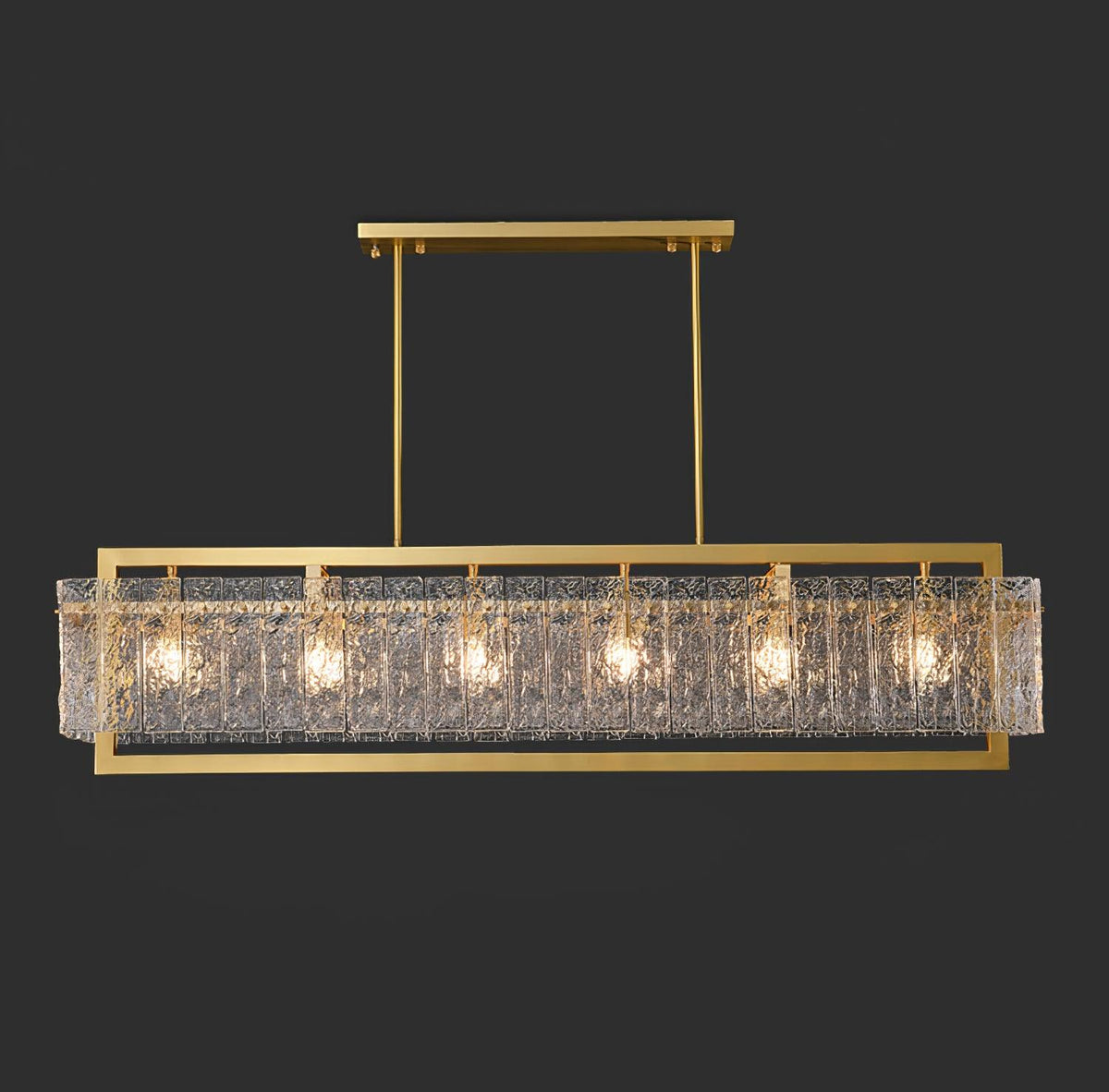 Modern Drum Chandelier