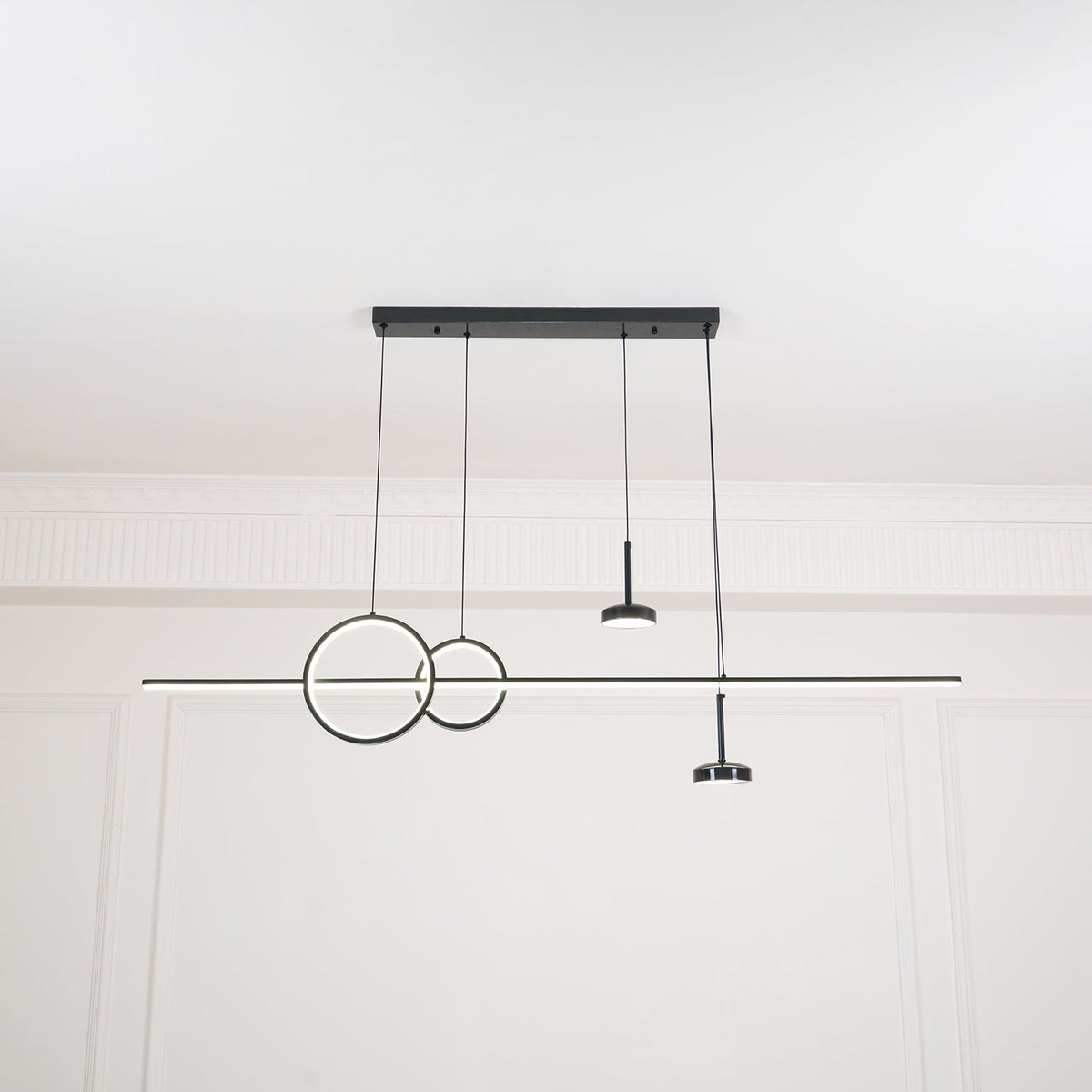 Modern Geometric Shape Chandelier