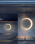 Moon Outdoor Wall Lamp