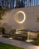 Moon Outdoor Wall Lamp