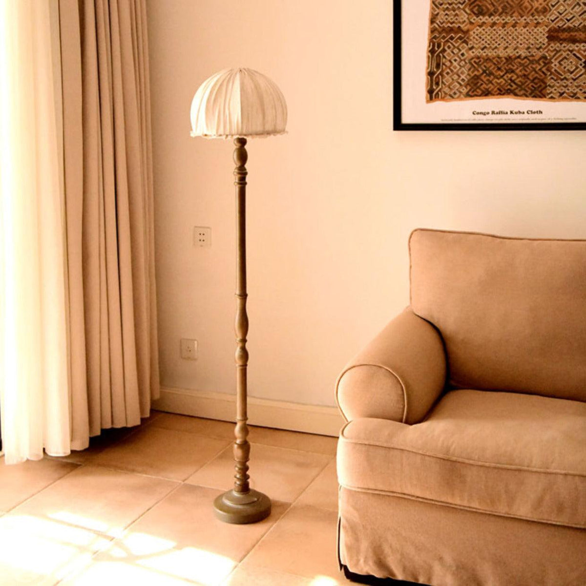Moonshine Wood Floor Lamp 11.8"